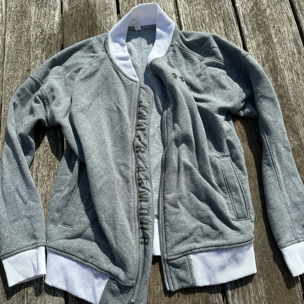 Under Armour Bomber Style Sweatshirt